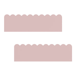 Wandplankenset Vestnes 2-delig 40x10x10 cm roze [en.casa]