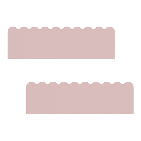 Wandplankenset Vestnes 2-delig 40x10x10 cm roze [en.casa]