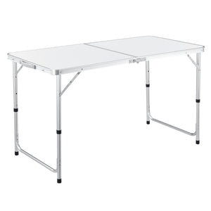 Tuintafel verstelbaar opvouwbaar 120x60x55/63/70 cm 4,1 kg - 3 varianten