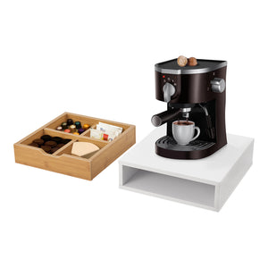 [en.casa] Bureau organizer Vieremä met 1 lade 9x30x31 cm bamboe