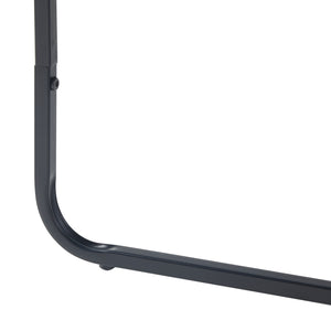 [en.casa] Bijzettafel Ulvik 50x50x35 cm zwart