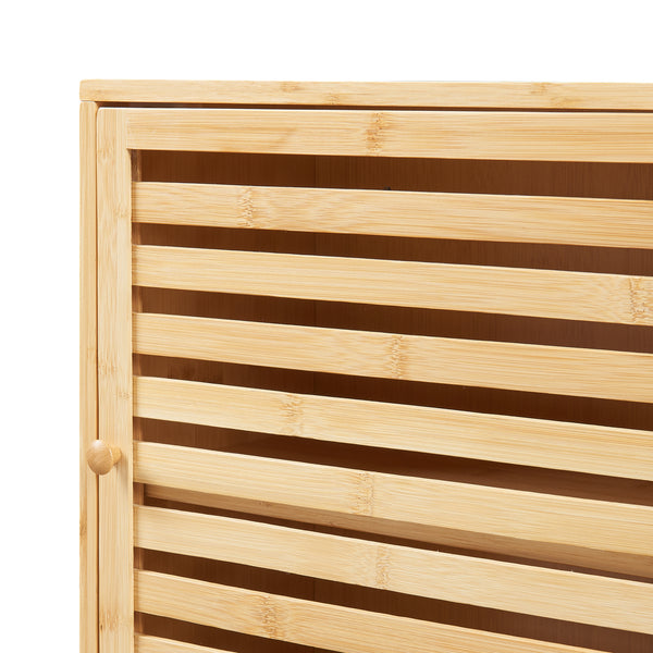 Badkamerkast Gjesdal 60x40x20 cm bamboe naturel [en.casa]