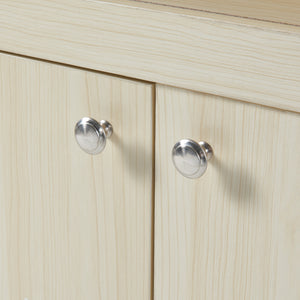 [en.casa] Boekenkast Eura 170x62x30 cm eikenkleurig