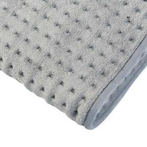 [en.casa] Elektrische voetenwarmer Bari 26x30x30 cm 100W grijs