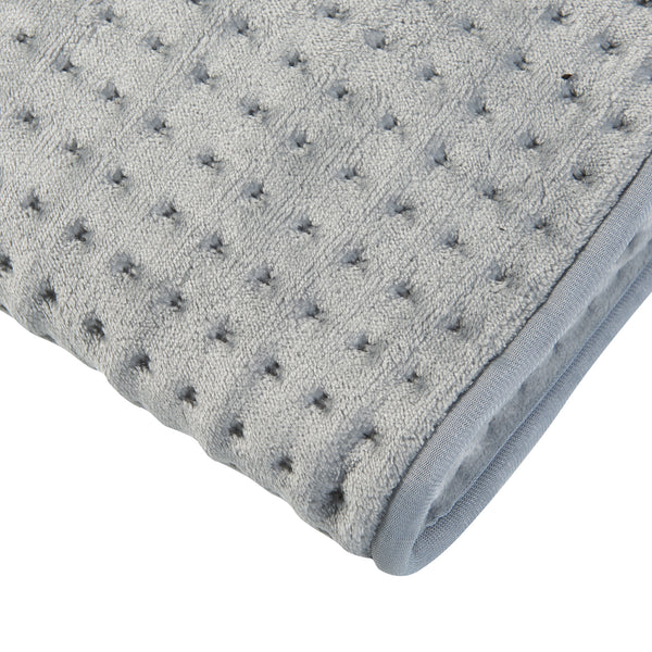 [en.casa] Elektrische voetenwarmer Bari 26x30x30 cm 100W grijs