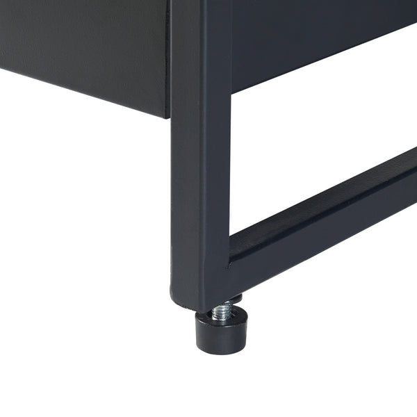 Plantenstandaard Berkelland 65,5x60x20 cm zwart [en.casa]