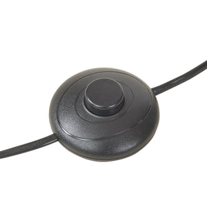 Staande lamp Barnard vloerlamp 158,5 cm zwart E27 lux.pro