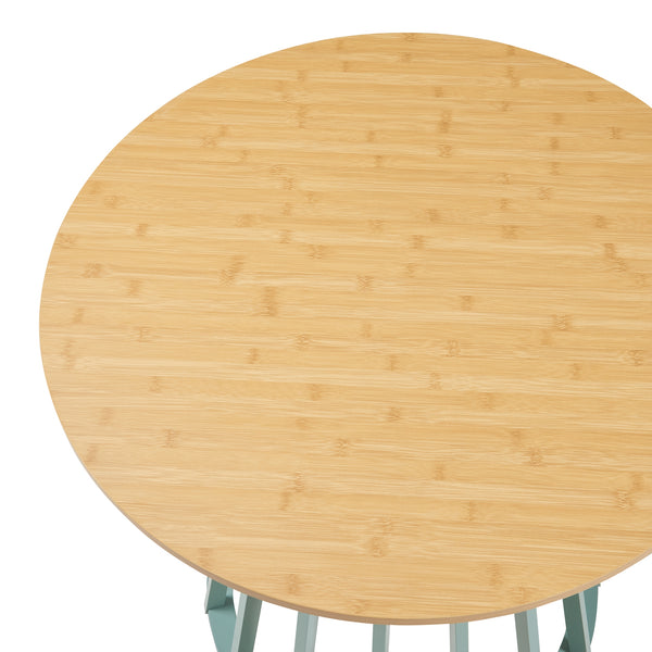 Eettafel Lensuu rond 80x76 cm [en.casa]