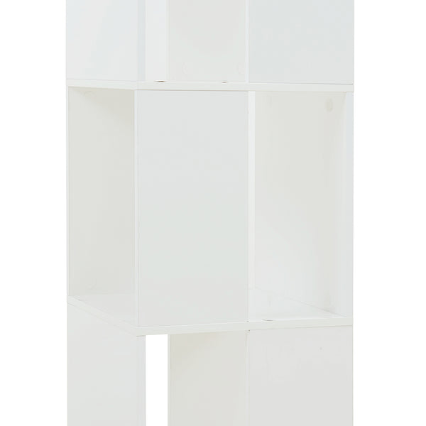 Boekenkast Fjelmarirg 109x34x34 cm wit [en.casa]