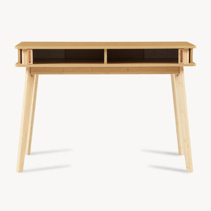Consoletafel Tysvær bamboe 110x40x78 cm naturel [en.casa]