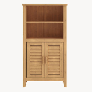 Bijzetkast Rirg 92x50x25 cm Bamboe Naturel [en.casa]