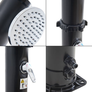 Zonnedouche Kebomi met 18 L watertank zwart casa.pro