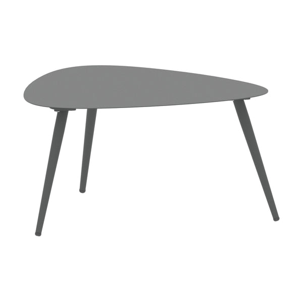 Salontafel set Aymavilles 2-delig tuintafels antracietgrijs casa.pro