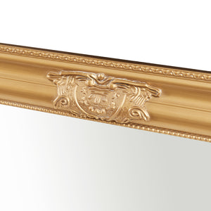 Wandspiegel Punkalaidun rechthoekig 80x60 cm goudkleurig [en.casa]