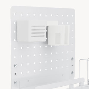 Bureau organizer Sauda 50x50 cm wit [en.casa]