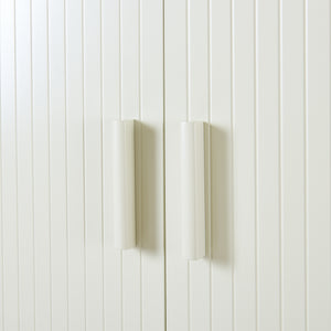 Toiletombouwkast Ferrersp 160x63x20 cm eikenkleurig havermout en naturel [en.casa]