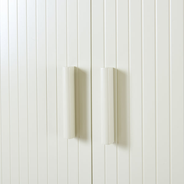 Toiletombouwkast Ferrersp 160x63x20 cm eikenkleurig havermout en naturel [en.casa]