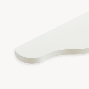 Kinder-wandrekset 2-delig Sirlstalo 57x19x3 cm Wit [en.casa]
