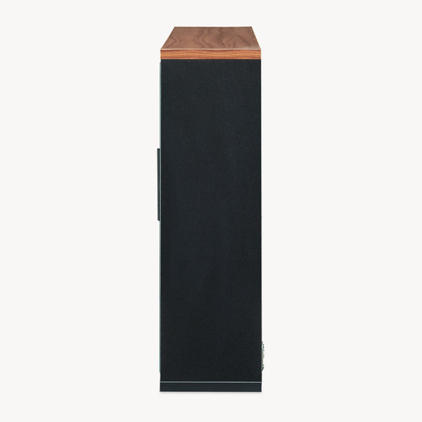 Spiegelkast Trond 50x60x15 cm Zwart/Walnootlook [en.casa]