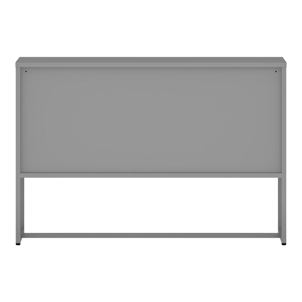 Commode Sund dressoir metaal 120x40x80 cm grijs [en.casa]