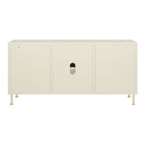 Tv meubel Lindau 120x40x59 cm cremewit [en.casa]