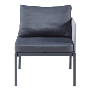 Tuinset Accettura 3-delig tuintafel met 2 tuinstoelen grijs casa.pro