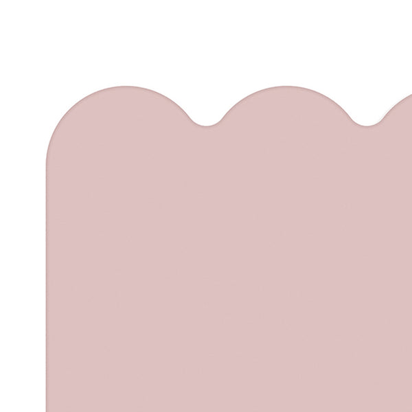 Wandplankenset Vestnes 2-delig 40x10x10 cm roze [en.casa]