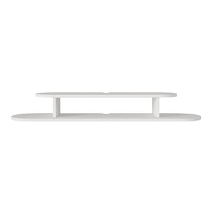 Tv meubel Targema zwevend wit 120x30x16 cm [en.casa]