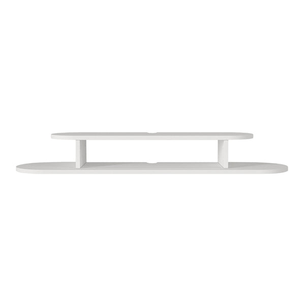 Tv meubel Targema zwevend wit 120x30x16 cm [en.casa]