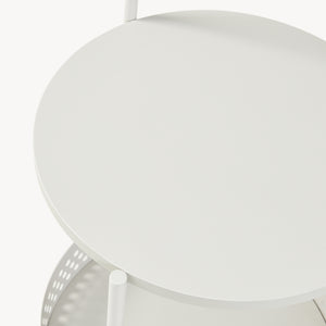 Serwagen Jässaatka staal 76x40 cm grijs [en.casa]