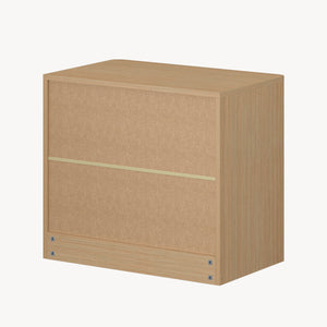 Nachtkastje Takranmaa set van 2 54x60x40 cm eikenlook [en.casa]