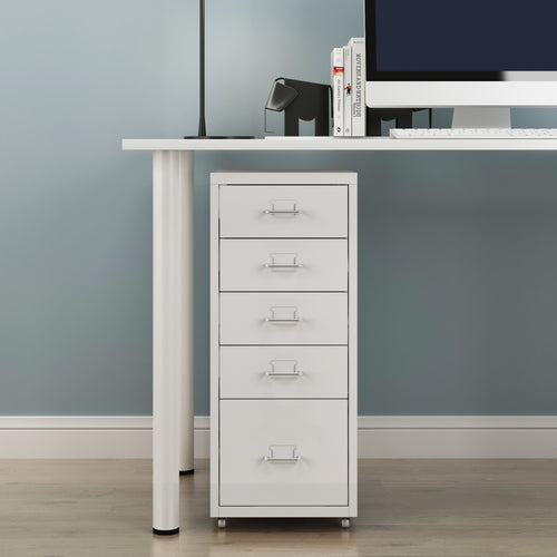 Kantoorkast Kökar op wielen 69x28x41 cm [en.casa]