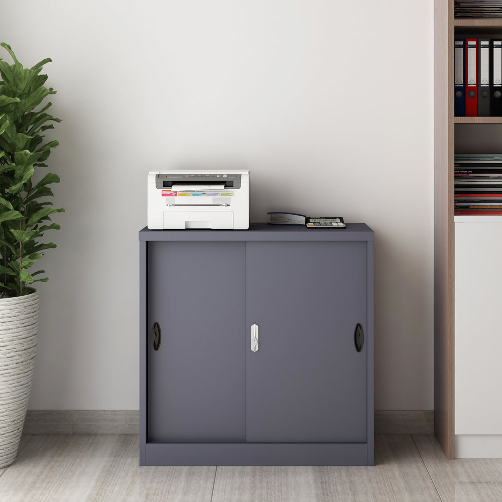 Aktenschrank Rieti staal 90x40x90 cm in versch. kleuren [en.casa] - premiumXL