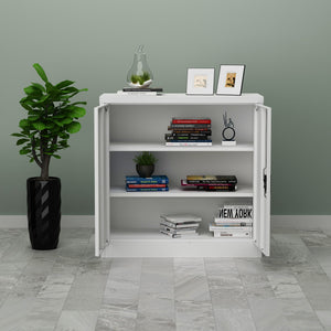Aktenschrank Molise 90x40x90cm staal in versch. kleuren [en.casa] - premiumXL