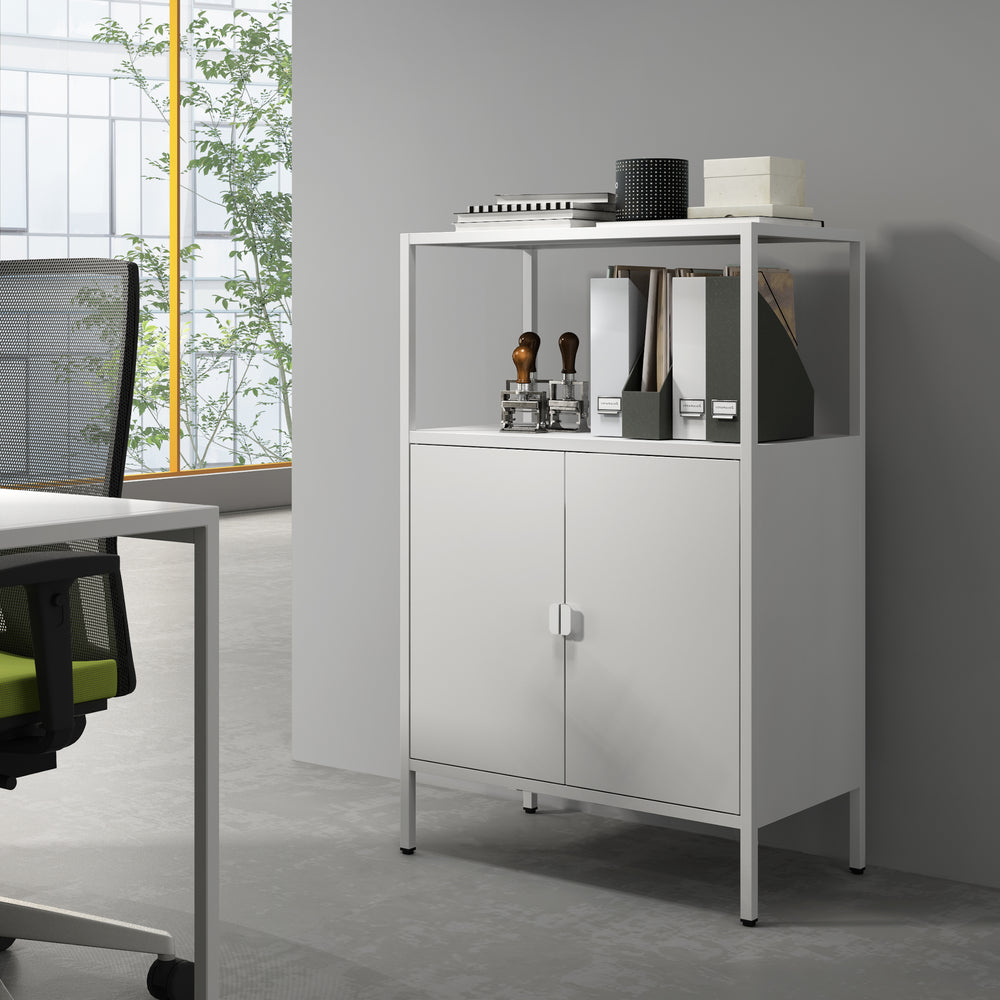 Aktenschrank Hailuoto lichtgrijs in verschillende maten [en.casa] - premiumXL