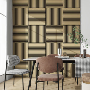 Akoestisch wandpaneel Vang 60x60 cm NEU.HOLZ