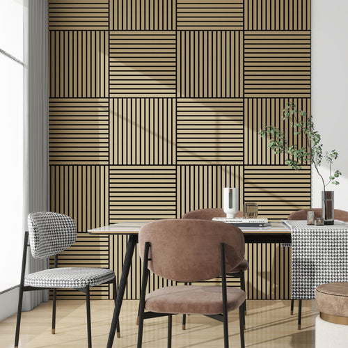 Akoestisch wandpaneel Vang 60x60 cm NEU.HOLZ