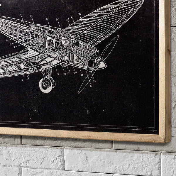 [art.work]® Design posters op aluminiumblad - verschillende modellen