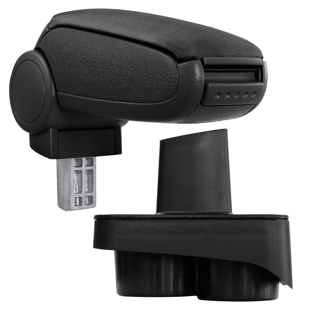 Middenarmsteun Skoda Fabia 1 met opbergvak in verschillende uitvoeringen zwart pro.tec - premiumXL