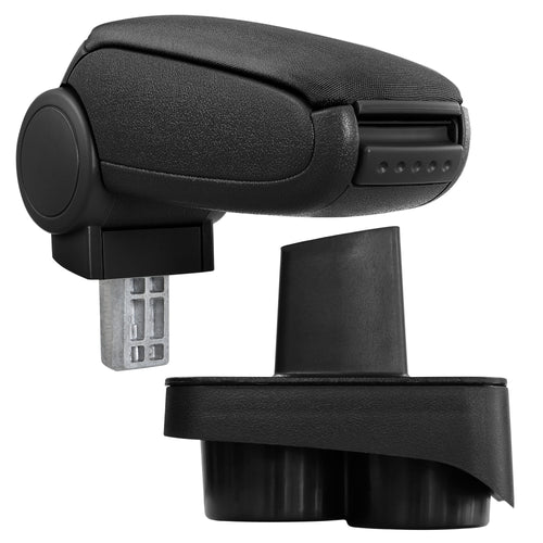 Middenarmsteun Skoda Fabia 1 met opbergvak in verschillende uitvoeringen zwart pro.tec - premiumXL