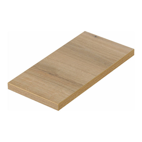 Badkamerkast Newport met 1 deur en 2 vakken eikenkleurig [en.casa]