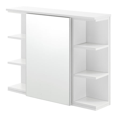 Badkamerkast Harstad 64x80x20 cm Wit [en.casa] - premiumXL