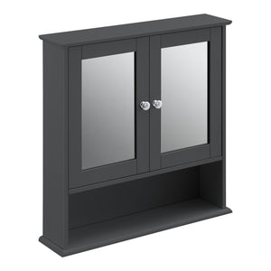 Spiegelkast Linz voor wandmontage MDF 58x56x13 cm - 2 varianten