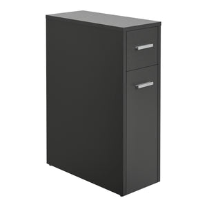 [en.casa] Niskast badkamerkast op wielen 61x20x45 cm - 2 varianten