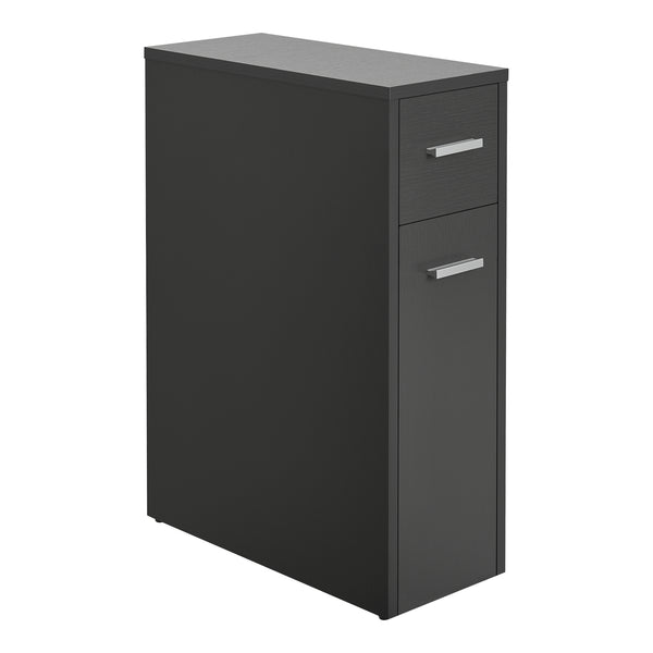 [en.casa] Niskast badkamerkast op wielen 61x20x45 cm - 2 varianten