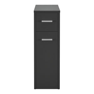 [en.casa] Niskast badkamerkast op wielen 61x20x45 cm - 2 varianten