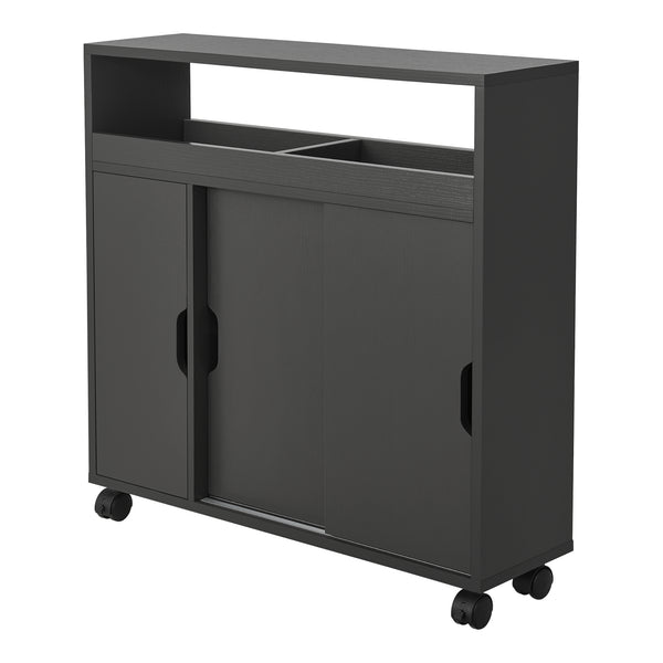 [en.casa] Badkamerkast Lumijoki niskast op wielen 71x70x20 cm - 2 varianten