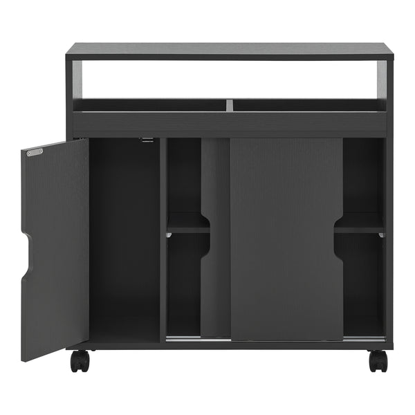 [en.casa] Badkamerkast Lumijoki niskast op wielen 71x70x20 cm - 2 varianten