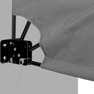 Windscherm balkonscherm inklapbaar 160x160 cm - verschillende kleuren