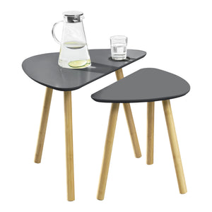 Salontafel Levanger set van 2 MDF - verschillende kleuren en maten